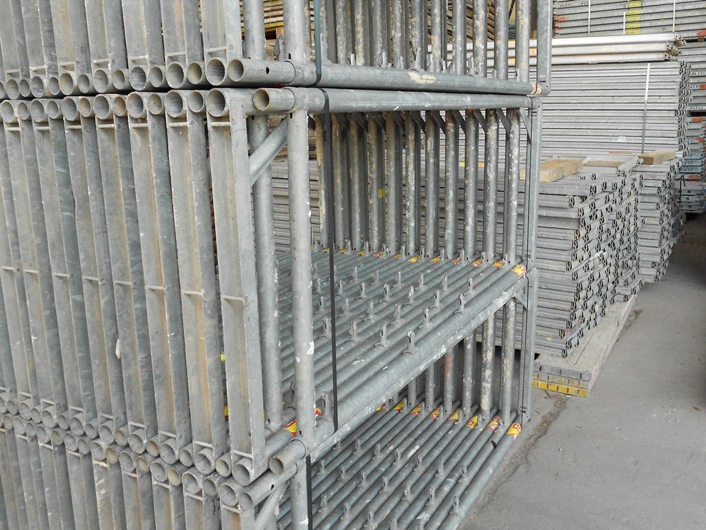 Gebrauchtes Gerüst – Beispielfoto aus dem Lager