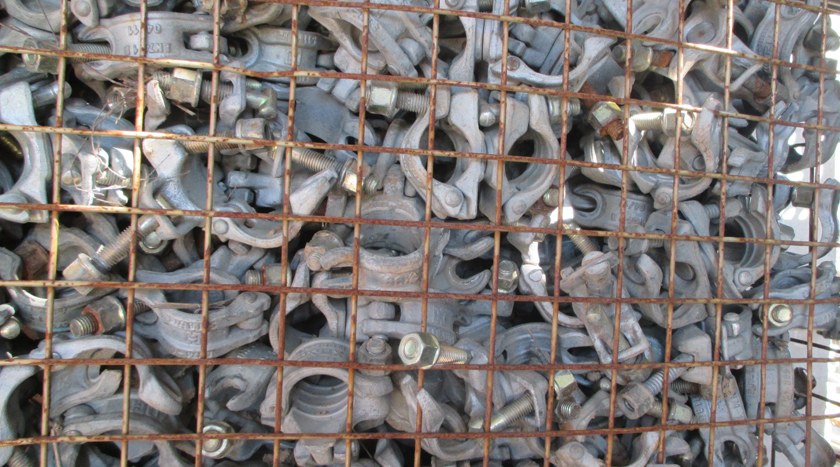 Gebrauchtes Gerüst – Beispielfoto aus dem Lager