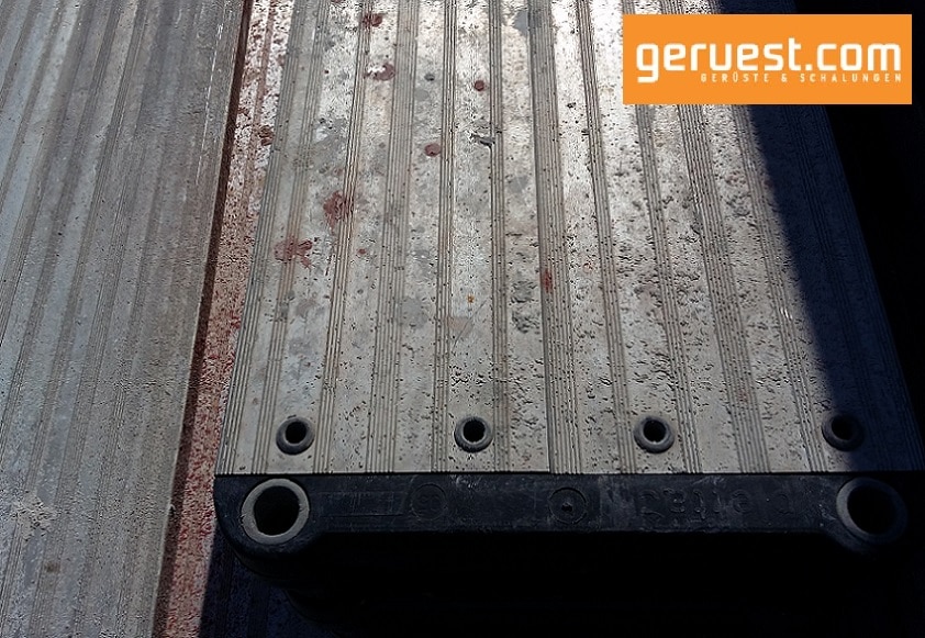 Gebrauchtes Gerüst – Beispielfoto aus dem Lager