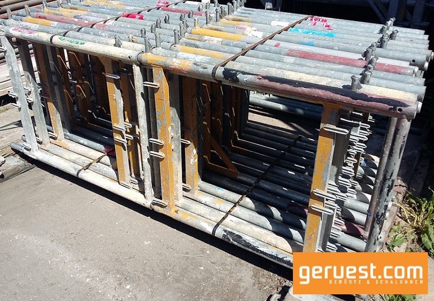 Gebrauchtes Gerüst – Beispielfoto aus dem Lager