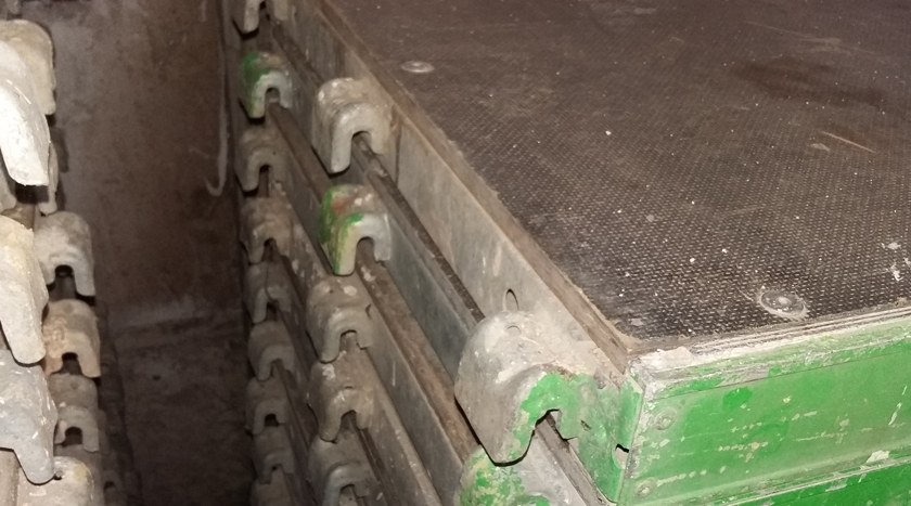 Gebrauchtes Gerüst – Beispielfoto aus dem Lager
