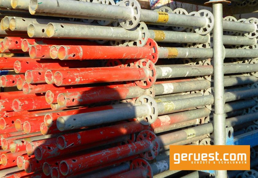 Gebrauchtes Gerüst – Beispielfoto aus dem Lager