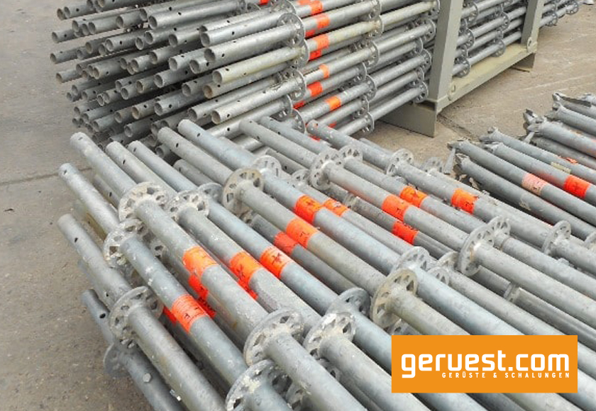 Gebrauchtes Gerüst – Beispielfoto aus dem Lager
