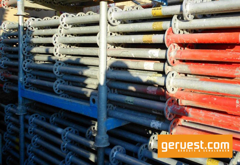 Gebrauchtes Gerüst – Beispielfoto aus dem Lager