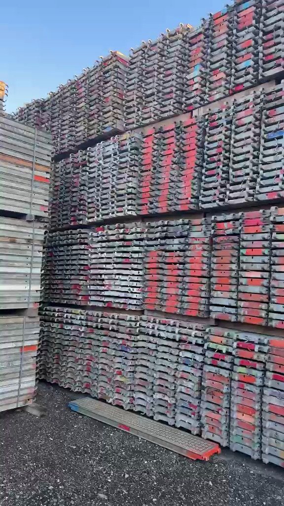 51.171 m² Plettac contur mit Stahlböden – komplett nach AuV