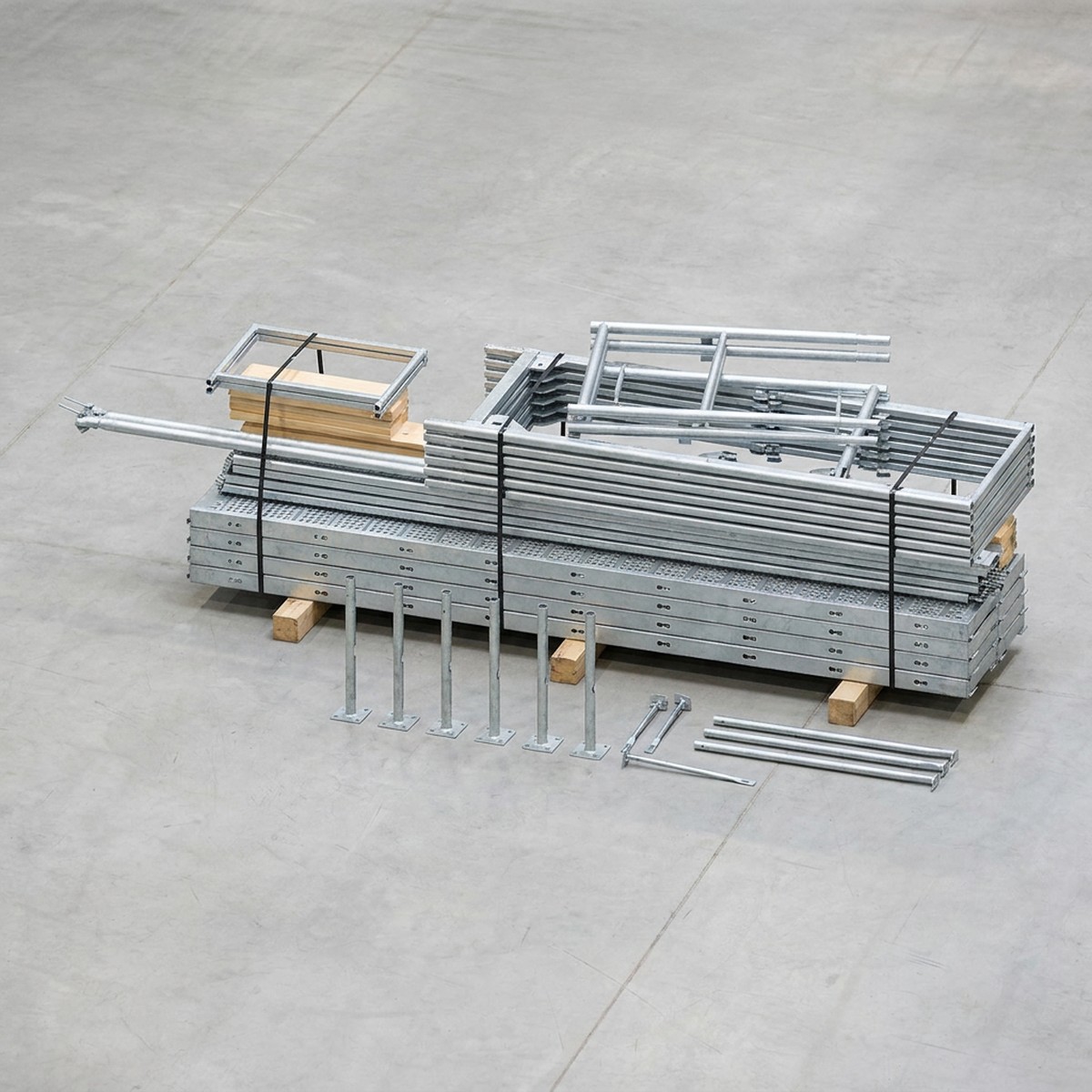 34 m² CETRAC SPEED Alu mit Holzböden