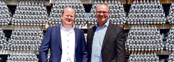 Ulrich Lawory (li.) und Ralf Deitenberg führen gemeinsam die Geschäfte der Altrad plettac assco GmbH.