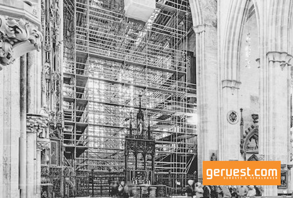 Der Chorraum des Ulmer Münsters war während der Sanierungsarbeiten ein knappes Jahr lang für die Besucher nicht zugänglich