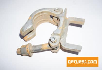 Halbkupplung robuste Ausführung, gerippt | Gerüste online kaufen